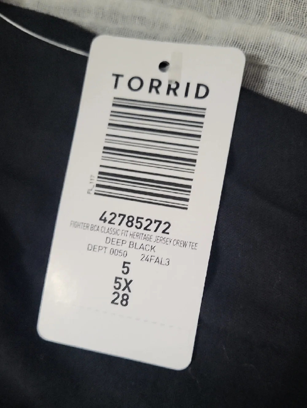 NWT Torrid 5x BCA Fighter Graphic Tee - Black with Pink & Blue Artwork - Picture 9 of 14